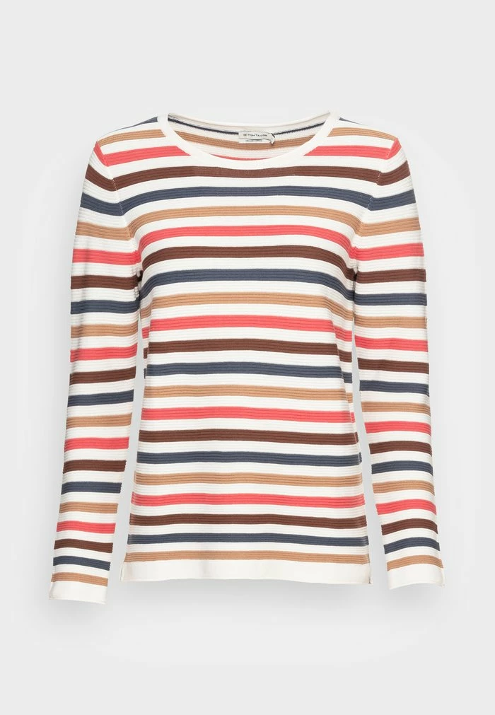 TOM TAILOR NEW OTTOMAN - Jumper - Pink Multicolor 6 TOM TAILOR NEW OTTOMAN - Jumper - Pink Multicolor - Image 4