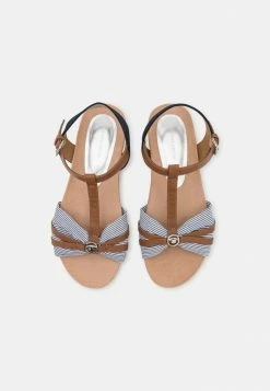 TOM TAILOR Sandals - Navy/silver -TOM TAILOR online store a89430aeaac24e9d865a947f3d87cb48