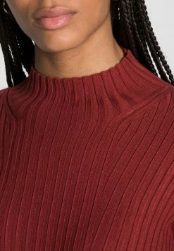 TOM TAILOR TURTLENECK - Jumper - Dark Maroon Red -TOM TAILOR online store ac99f490934b43f89a46d22a0e10d05c