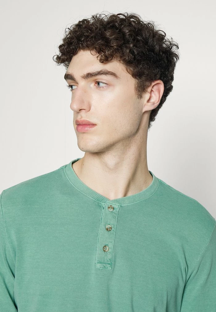 TOM TAILOR WASHED LONGSLEEVE - Long Sleeved Top - Salvia 6 TOM TAILOR WASHED LONGSLEEVE - Long Sleeved Top - Salvia - Image 4