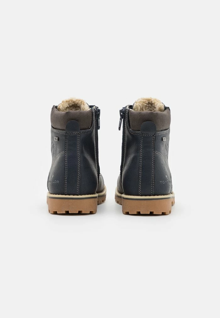 TOM TAILOR Lace-up Ankle Boots - Navy 5 TOM TAILOR Lace-up Ankle Boots - Navy - Image 3