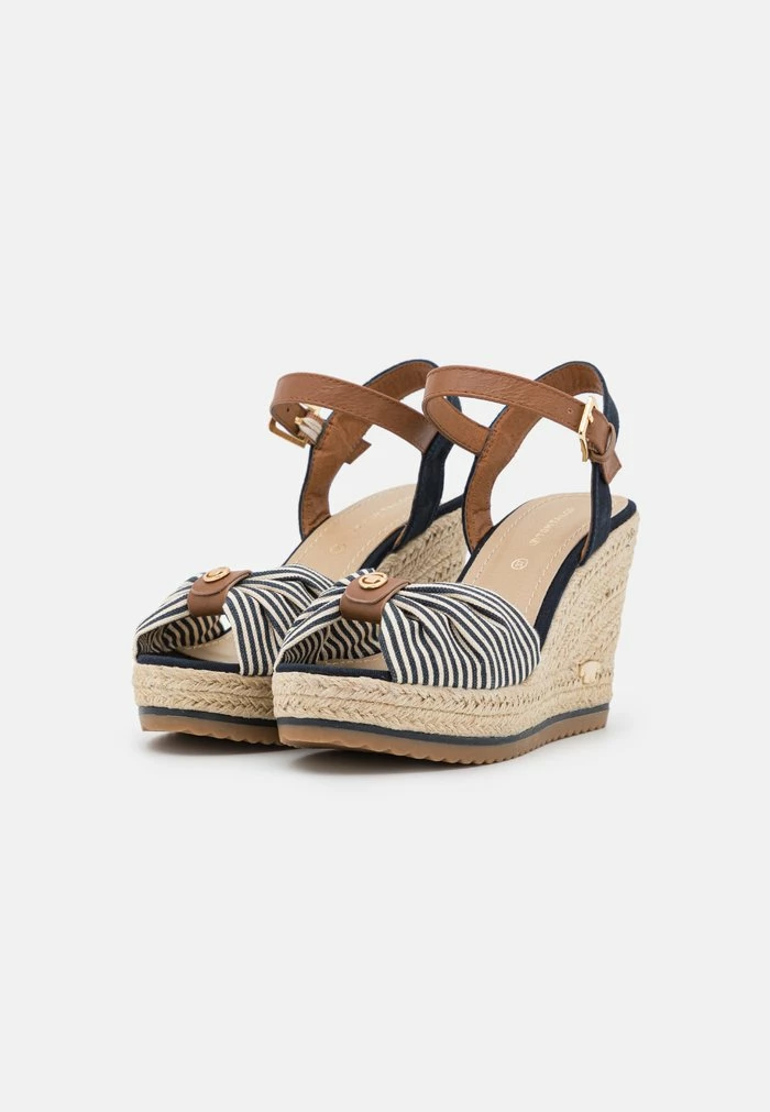 TOM TAILOR High Heeled Sandals - Navy 4 TOM TAILOR High Heeled Sandals - Navy - Image 2