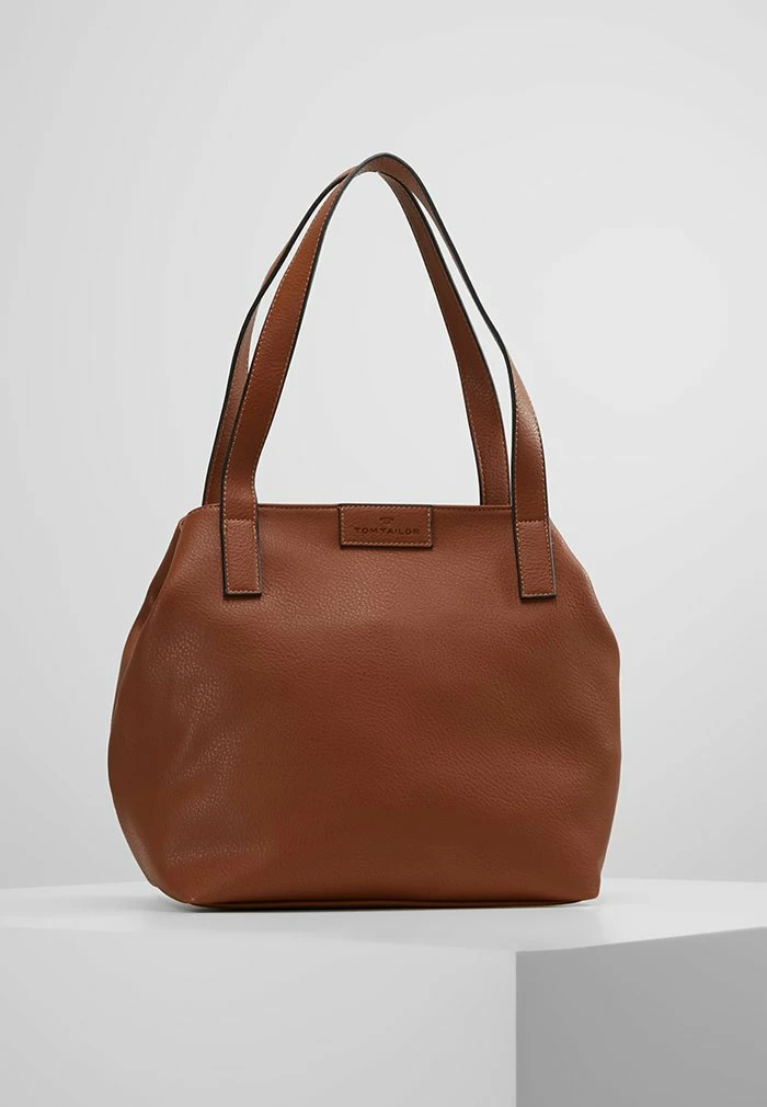 TOM TAILOR MIRI ZIP - Tote Bag - Cognac 3 TOM TAILOR MIRI ZIP - Tote Bag - Cognac