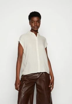 TOM TAILOR Button-down Blouse - Beige White
