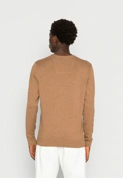 TOM TAILOR BASIC - Jumper - Havana Brown Melange 9 TOM TAILOR BASIC - Jumper - Havana Brown Melange -TOM TAILOR online store af0c4c35ee314648809efe13cfc3ff18