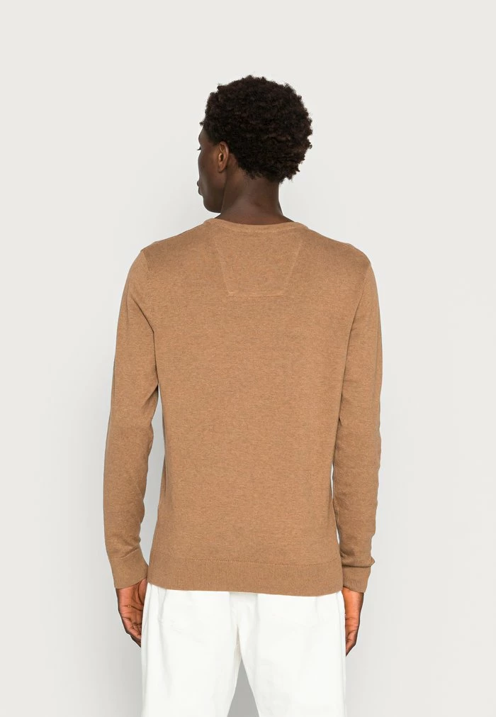 TOM TAILOR BASIC - Jumper - Havana Brown Melange 5 TOM TAILOR BASIC - Jumper - Havana Brown Melange - Image 3