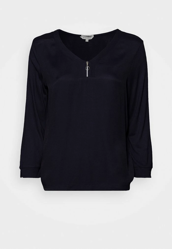 TOM TAILOR Long Sleeved Top - Navy Midnight Blue 6 TOM TAILOR Long Sleeved Top - Navy Midnight Blue - Image 4