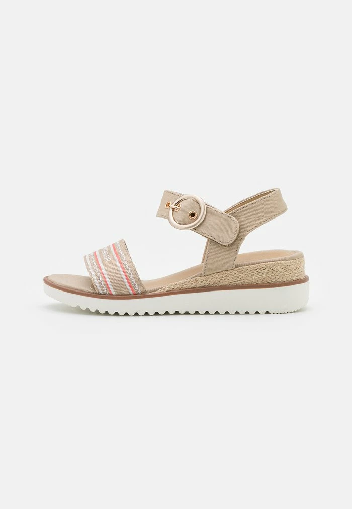TOM TAILOR Wedge Sandals - Mud/rose 4 TOM TAILOR Wedge Sandals - Mud/rose - Image 2