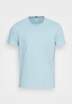 TOM TAILOR PEACHED CREWNECK - Basic T-shirt - Calm Cloud Blue -TOM TAILOR online store b0483812126e4d9491c63d6ef7608f18