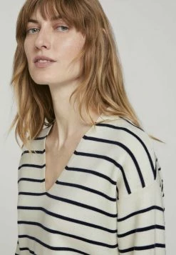 TOM TAILOR Jumper - Offwhite Navy Stripe 10 TOM TAILOR Jumper - Offwhite Navy Stripe -TOM TAILOR online store b0b4925176854659a93bbe45b5bff9df