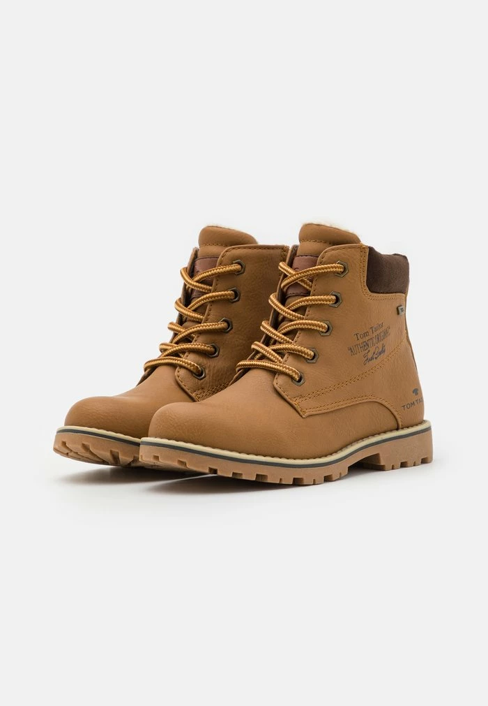 TOM TAILOR Lace-up Ankle Boots - Camel 4 TOM TAILOR Lace-up Ankle Boots - Camel - Image 2