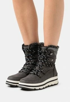 TOM TAILOR Winter Boots - Coal