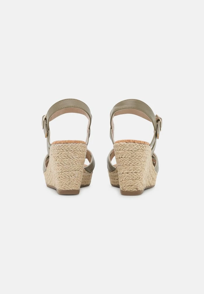 TOM TAILOR Platform Sandals - Khaki 6 TOM TAILOR Platform Sandals - Khaki - Image 4