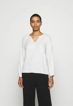 TOM TAILOR Long Sleeved Top - Whisper White