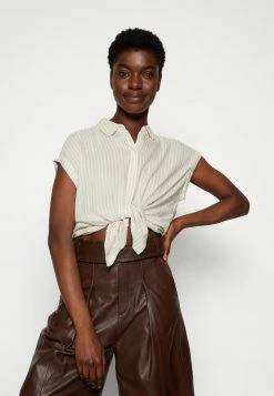 TOM TAILOR Button-down Blouse - Beige White -TOM TAILOR online store b4826850346b4935a6bb0123184b2e28