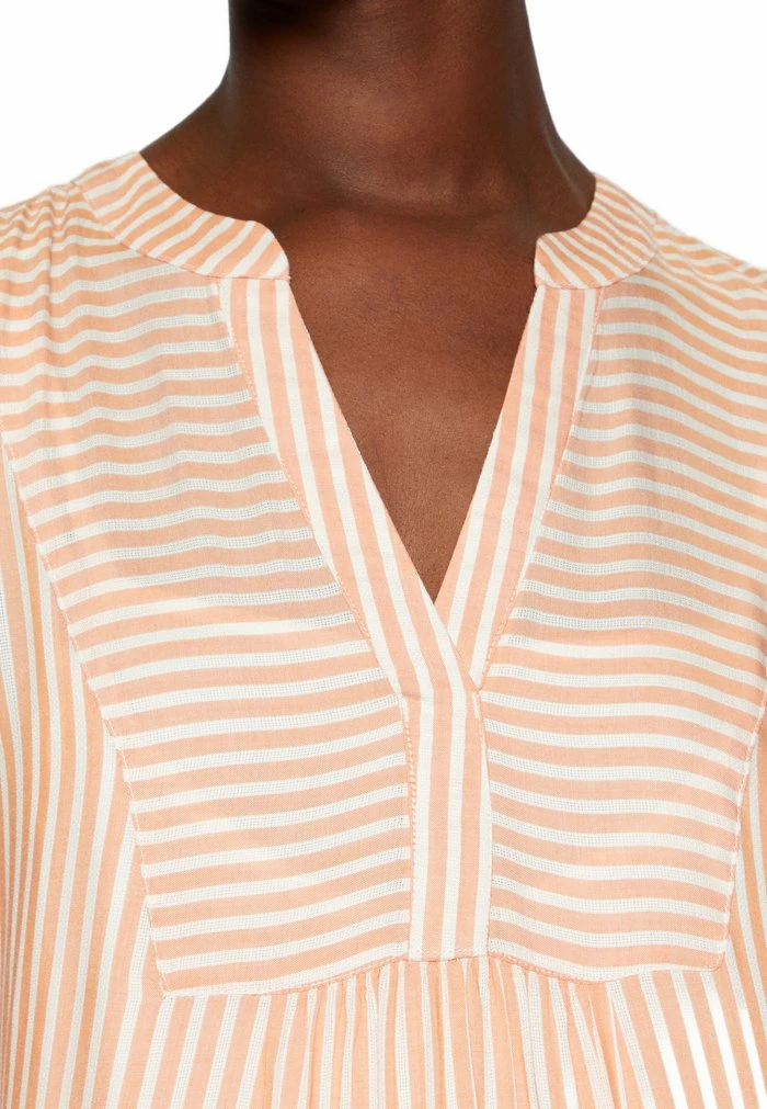TOM TAILOR STRIPED TUNICA DRESS - Day Dress - Orange White 8 TOM TAILOR STRIPED TUNICA DRESS - Day Dress - Orange White - Image 6