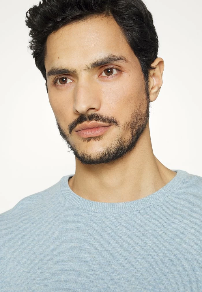 TOM TAILOR BASIC - Jumper - Blue Melange 6 TOM TAILOR BASIC - Jumper - Blue Melange - Image 4