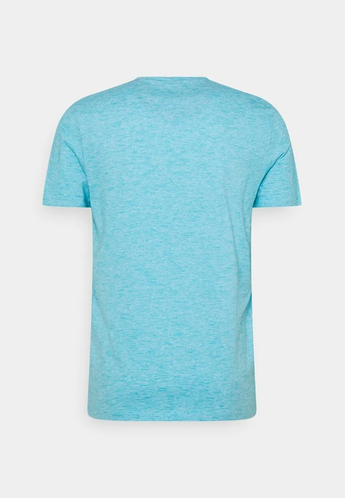TOM TAILOR FINELINER WITH POCKET - Basic T-shirt - Teal 10 TOM TAILOR FINELINER WITH POCKET - Basic T-shirt - Teal - Image 8