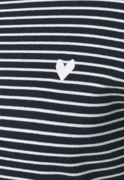 TOM TAILOR STRIPE BOAT NECK - Long Sleeved Top - Navy/white 7 TOM TAILOR STRIPE BOAT NECK - Long Sleeved Top - Navy/white -TOM TAILOR online store b7684255775b4752931db28d94f77be5