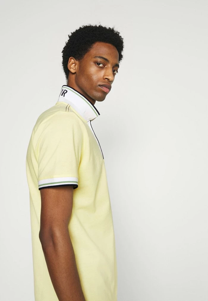 TOM TAILOR DECORATED - Polo Shirt - Pale Straw Yellow 6 TOM TAILOR DECORATED - Polo Shirt - Pale Straw Yellow - Image 4