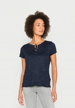 TOM TAILOR Print T-shirt - Sky Captain Blue