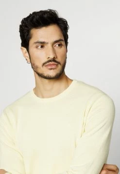 TOM TAILOR BASIC CREW NECK SWEATER - Jumper - Soft Straw Yellow Melange 11 TOM TAILOR BASIC CREW NECK SWEATER - Jumper - Soft Straw Yellow Melange -TOM TAILOR online store b914e9ce77204a0ba0c90ac422892cc3