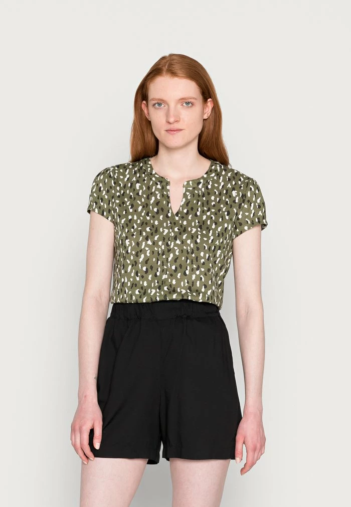 TOM TAILOR BLOUSE - Blouse - Green 3 TOM TAILOR BLOUSE - Blouse - Green