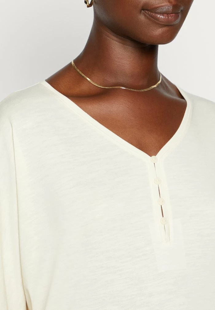 TOM TAILOR BATWING - Long Sleeved Top - Soft Buttercream 8 TOM TAILOR BATWING - Long Sleeved Top - Soft Buttercream - Image 6