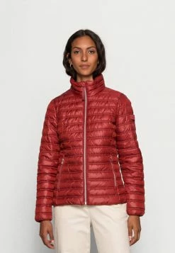 TOM TAILOR ULTRA LIGHT WEIGHT JACKET - Light Jacket - Dark Maroon Red