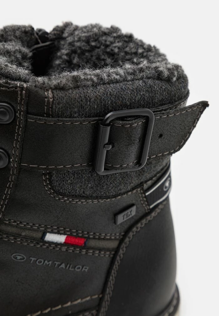 TOM TAILOR Lace-up Ankle Boots - Black 8 TOM TAILOR Lace-up Ankle Boots - Black - Image 6