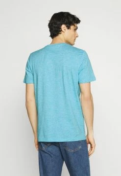 TOM TAILOR FINELINER WITH POCKET - Basic T-shirt - Teal 12 TOM TAILOR FINELINER WITH POCKET - Basic T-shirt - Teal -TOM TAILOR online store bcd059c174b64bd9996b2dd412ff836f
