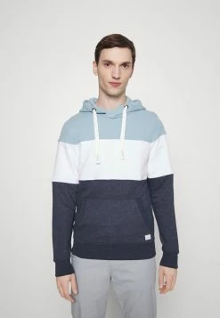 TOM TAILOR CUTLINE HOODIE - Hoodie - Calm Cloud Blue -TOM TAILOR online store bcf7f7bf70e645289c2d6542495ab459