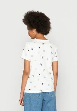 TOM TAILOR CREW NECK - Print T-shirt - Offwhite Colorful Design 9 TOM TAILOR CREW NECK - Print T-shirt - Offwhite Colorful Design -TOM TAILOR online store bd25af66341f4a9b9ade533b7a9fe371