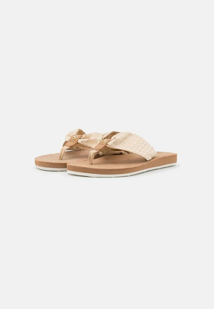 TOM TAILOR T-bar Sandals - Beige/light Gold 5 TOM TAILOR T-bar Sandals - Beige/light Gold - Image 3
