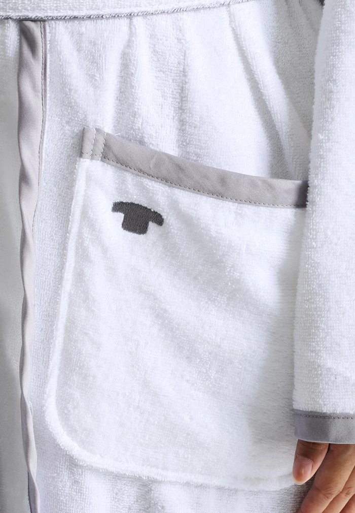 TOM TAILOR FEEL GOOD - Dressing Gown - White 7 TOM TAILOR FEEL GOOD - Dressing Gown - White - Image 5