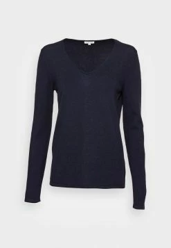 TOM TAILOR BASIC V NECK - Jumper - Navy Midnight Blue 10 TOM TAILOR BASIC V NECK - Jumper - Navy Midnight Blue -TOM TAILOR online store bf61992a258d40cb8b75b5d529506e2c