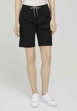 TOM TAILOR Shorts - Deep Black