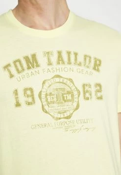 TOM TAILOR LOGO TEE - Print T-shirt - Elfin Yellow -TOM TAILOR online store c0983faeeab34fb59b0142206cc3b038
