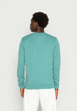 TOM TAILOR BASIC - Jumper - Salvia Green Melange 9 TOM TAILOR BASIC - Jumper - Salvia Green Melange -TOM TAILOR online store c126d2bdc7a7489fb71dda35d27d8bb4