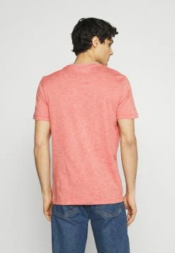 TOM TAILOR FINELINER WITH POCKET - Basic T-shirt - Powerful Red Yarn Dye Stripe -TOM TAILOR online store c15c2d75e6da4dca93ec8eb2fc5ec2de