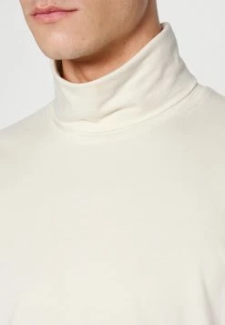 TOM TAILOR BASIC - Long Sleeved Top - Soft Buttercream -TOM TAILOR online store c164bfae272d4b4592e861383de2a0f6