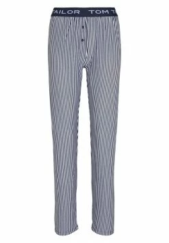 TOM TAILOR Pyjama Bottoms - Blue Stripes