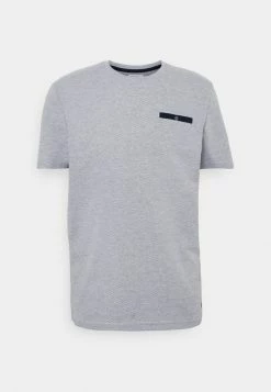TOM TAILOR Basic T-shirt - Light Stone Grey Melange -TOM TAILOR online store c312568be87a4732b2e70fdf7e9d5baa