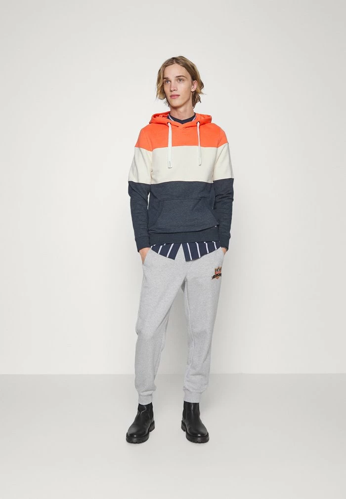 TOM TAILOR CUTLINE HOODIE - Hoodie - Soft Peach Orange 4 TOM TAILOR CUTLINE HOODIE - Hoodie - Soft Peach Orange - Image 2
