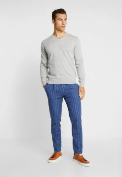 TOM TAILOR BASIC V NECK - Jumper - Light Soft Grey Melange 9 TOM TAILOR BASIC V NECK - Jumper - Light Soft Grey Melange -TOM TAILOR online store c44981c398c1449988094cc3f226deb3