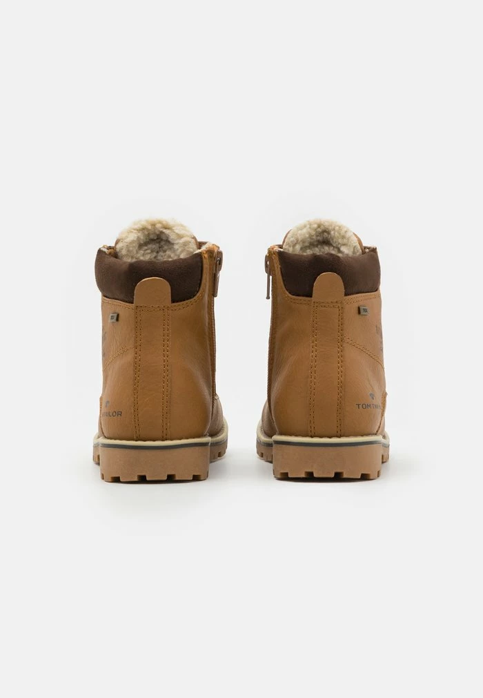 TOM TAILOR Lace-up Ankle Boots - Camel 5 TOM TAILOR Lace-up Ankle Boots - Camel - Image 3