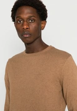 TOM TAILOR BASIC CREW NECK SWEATER - Jumper - Havana Brown Melange 11 TOM TAILOR BASIC CREW NECK SWEATER - Jumper - Havana Brown Melange -TOM TAILOR online store c6861d22904c4fc594ed42c7383941ae