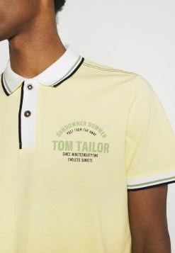 TOM TAILOR DECORATED - Polo Shirt - Pale Straw Yellow 13 TOM TAILOR DECORATED - Polo Shirt - Pale Straw Yellow -TOM TAILOR online store c84fbbc2292c4b95851074d62d603733
