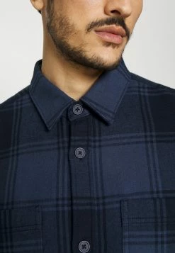 TOM TAILOR COMFORT DOUBLE FACE SHACKET - Light Jacket - Navy -TOM TAILOR online store c8af4f07150340ad9ab4937feca2ee27