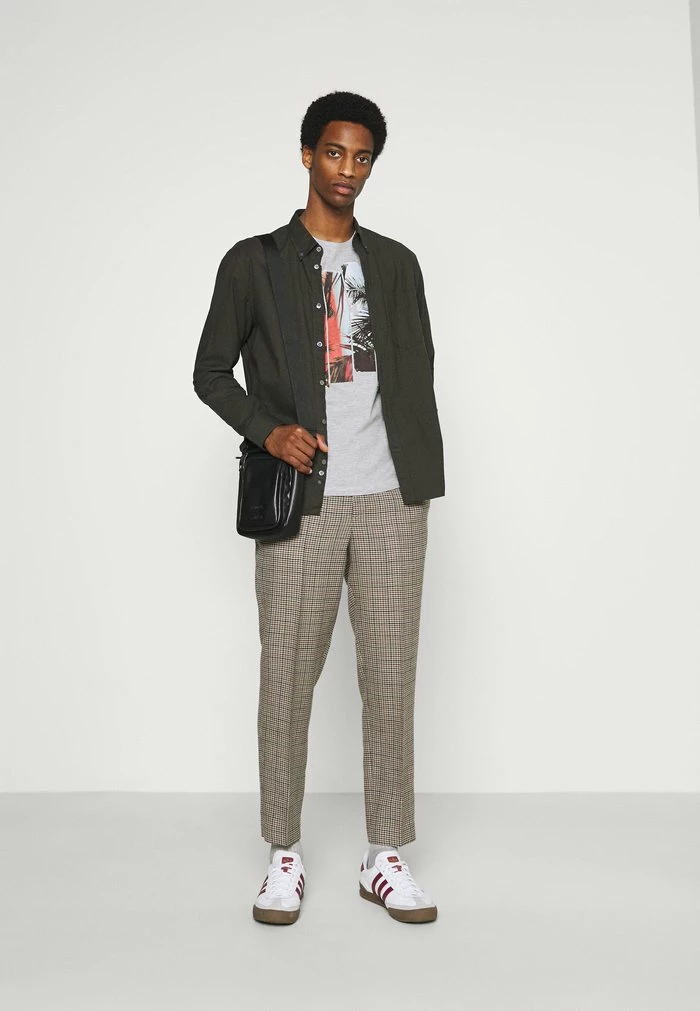 TOM TAILOR PHOTO PRINT - Print T-shirt - Light Stone Grey Melange 4 TOM TAILOR PHOTO PRINT - Print T-shirt - Light Stone Grey Melange - Image 2